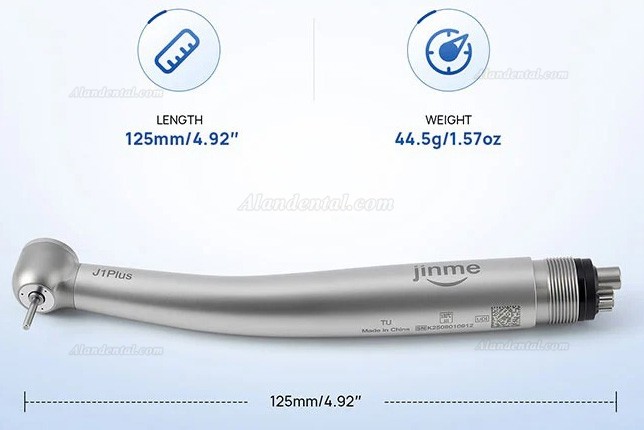 Jinme J1Plus Dental Turbine Handpiece Torque Head 4 Hole